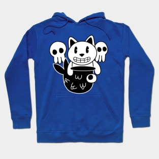 Pirate Cat Mermaid Hoodie